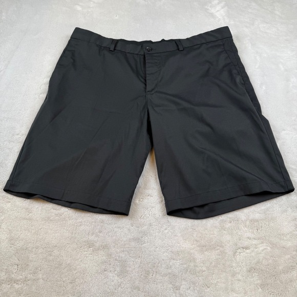 Nike Golf Dri Fit Standard Fit Athletic Shorts Mens 38 Black Lightweight - Picture 1 of 8